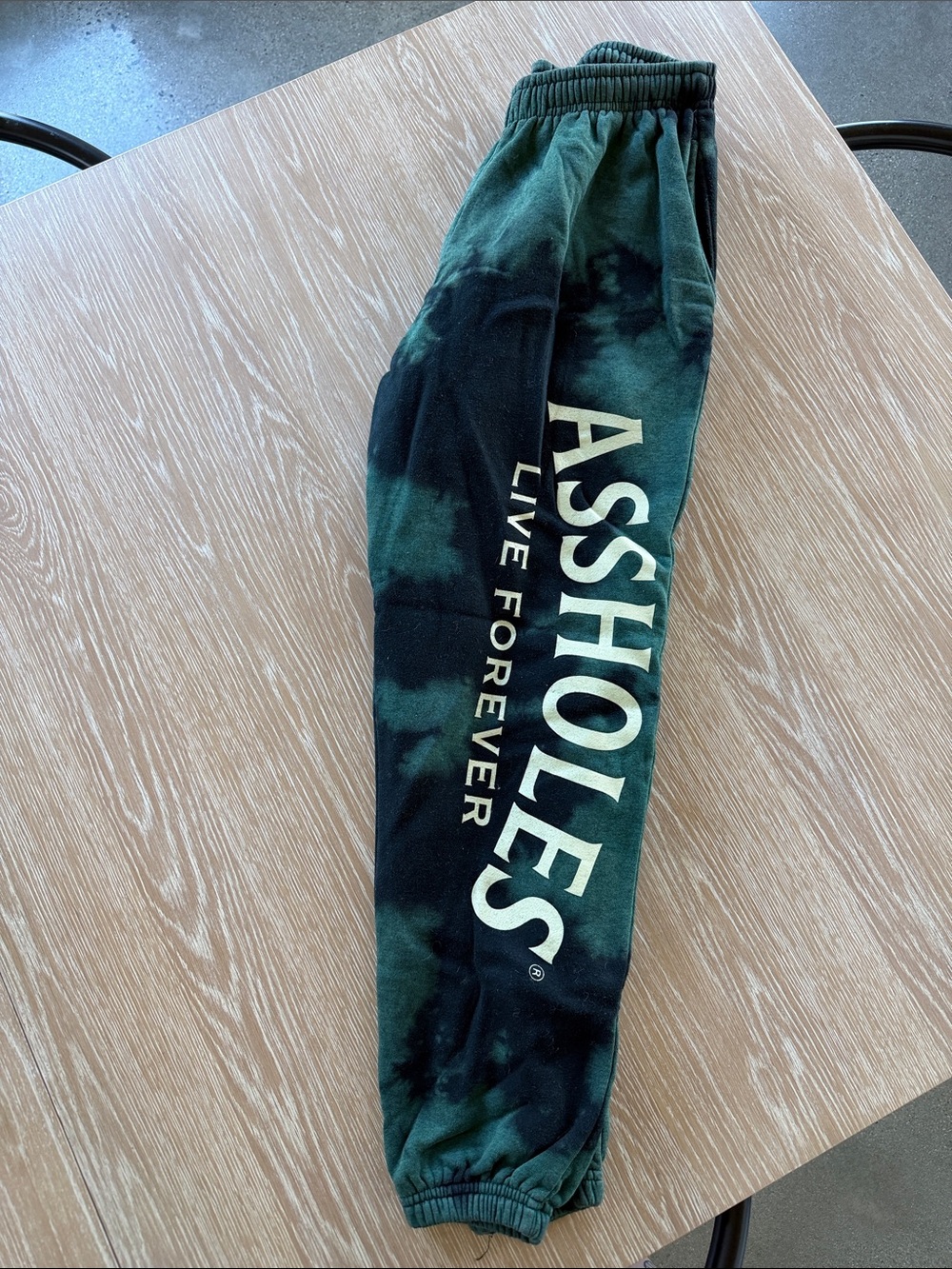 Tie-Dye Green ALF Jogger Sweatpants